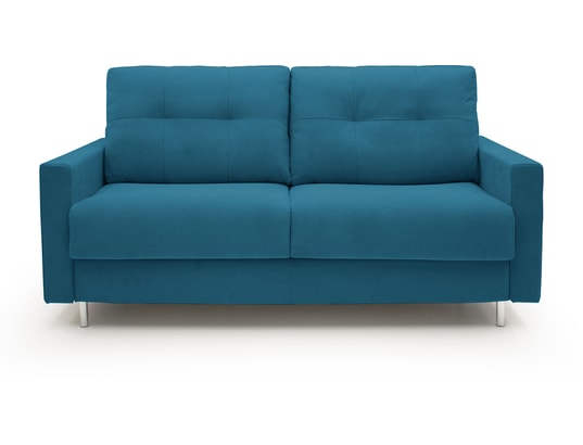 Rocky canapé convertible 3 places bleu 160 cm