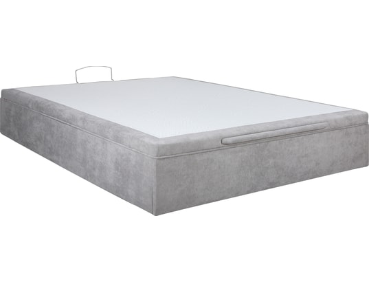 Coffre Leo EP 140x190cm Bronx gris clair