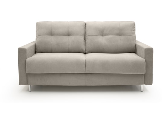 Rocky canapé convertible 3 places taupe 140 cm