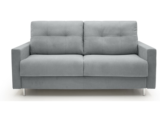 Rocky canapé convertible 3 places gris clair 140cm