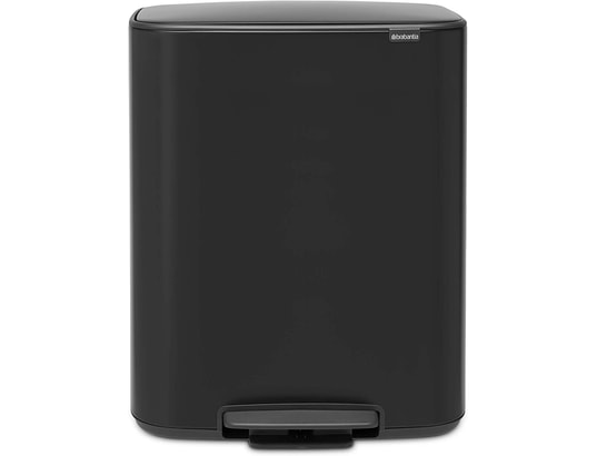 Bo Pedal Bin, 2 x 30L - Noire