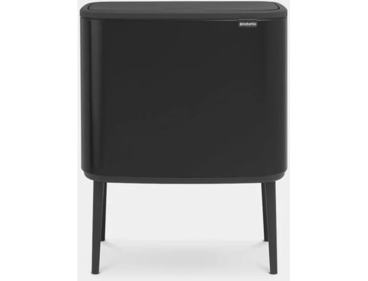 Bo Touch Bin, 11 + 23L - Matt Black 316203