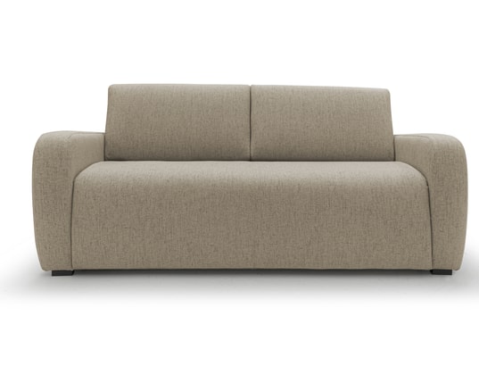 Bulles canapé convertible 3 places taupe 140 cm
