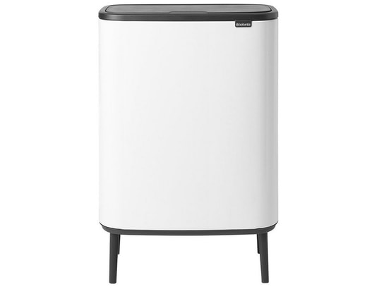 Bo Touch Bin Hi, 2 x 30L - Blanche