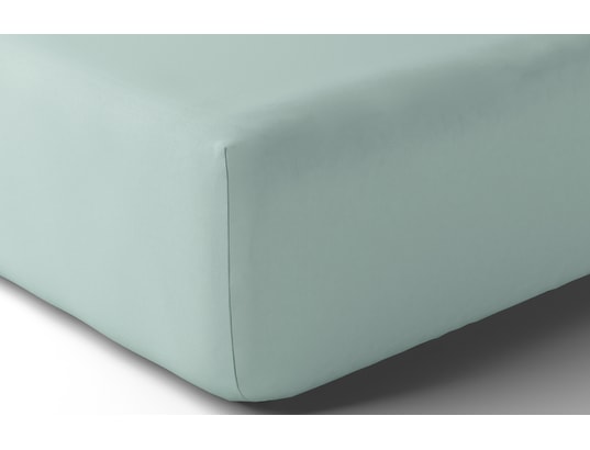 Drap housse Vexin 140x200cm cumulus Percale 80F