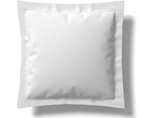 Taie Vexin 65x65cm blanc Percale 80F