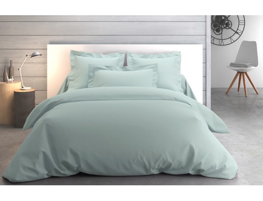 Housse couette Vexin 200x200cm cumulus Percale 80F