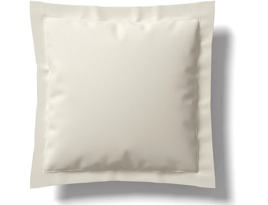 Taie Vexin 65x65cm blanc doux Percale 80F
