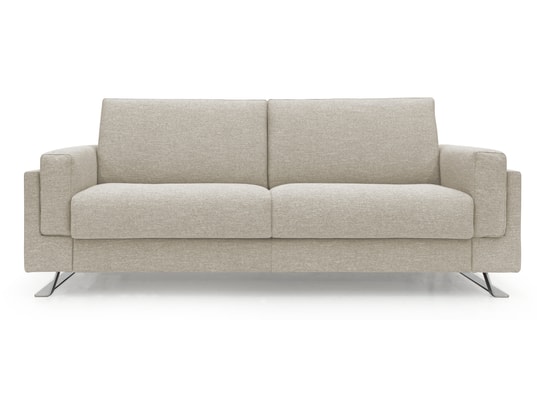 Odino canapé 3 places convertible beige 140 cm