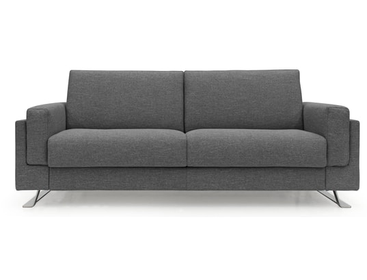 Odino canapé 3 places convertible gris foncé 160cm