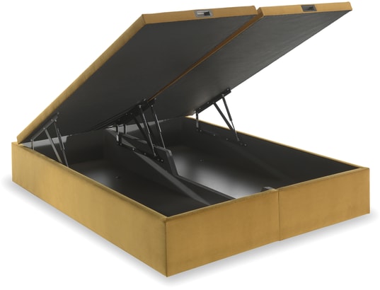 Premium 140x190cm velours ocre D63