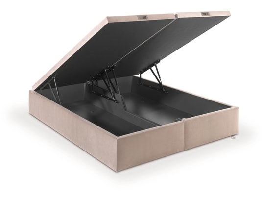 Premium 180x200cm velours gris perle D65