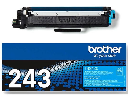 TN243C Cyan Jusqu'à 1000 pages