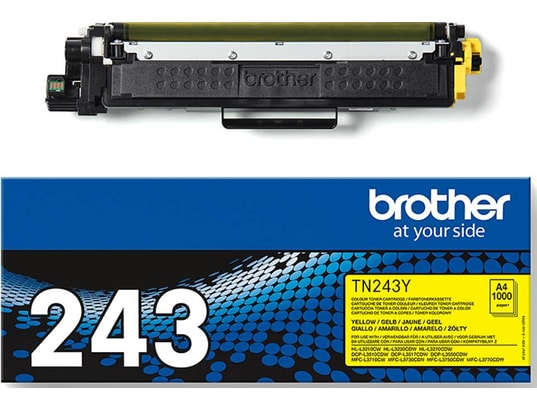 TN243Y Jaune Jusqu'à 1000 pages
