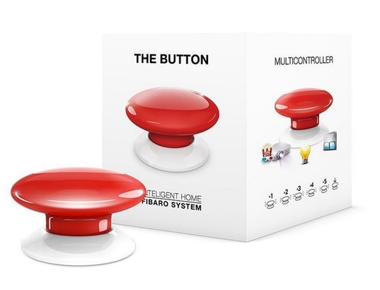 The Button - rouge
