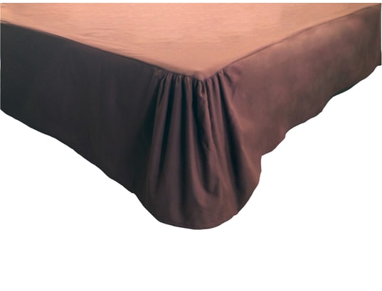 Plateau cache sommier 90x190cm chocolat 57 fils