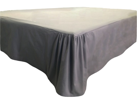 Plateau cache sommier 90x190cm fusain 57 fils