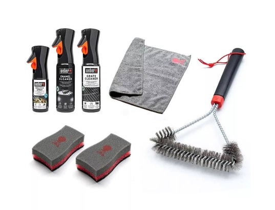 Kit de nettoyage bbq charbon émaillé