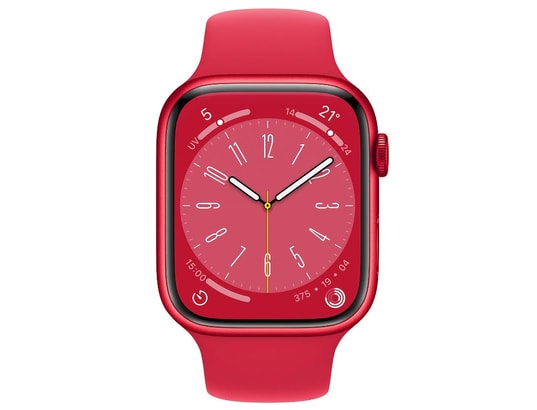 Watch 8 Alu 45mm PRODUCT(RED)/Bracelet Sport