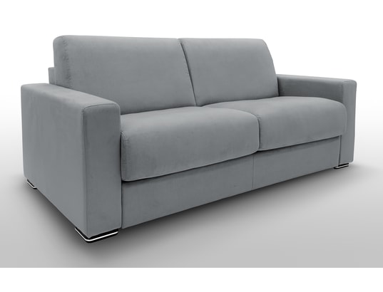 Pluslit canapé convertible 3 places gris 140 cm