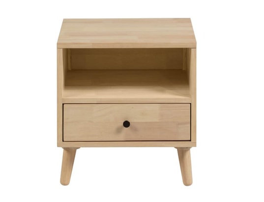 Wari en bois d'hévéa massif