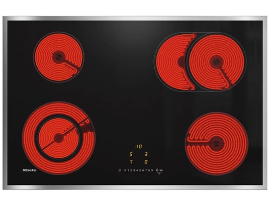 KM6522FR largeur 76.4 cm , 4 foyers, 7600 Watts