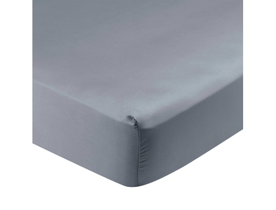 Eclat 160x200cm argent satin coton 120F