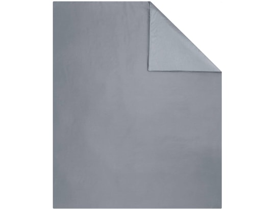 Eclat 240x220cm argent Satin coton 120F