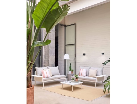 Salon de jardin blanc Zaltana