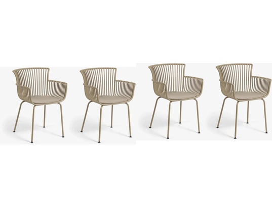 4 chaises Surpika beige