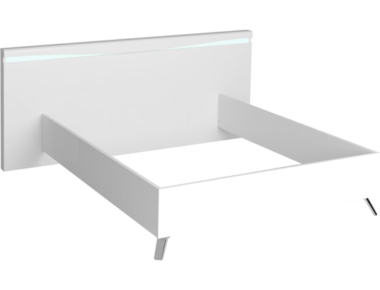 LICE 160x200cm avec tete de lit éclairée