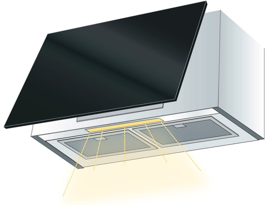 DA 9298 W Screen, largeur 90 cm, 915 m3/h max