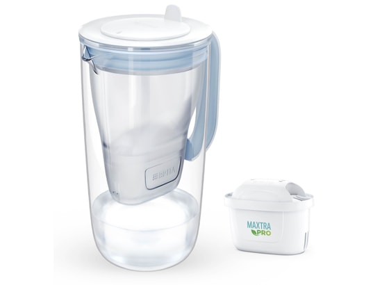 Carafe en verre bleue 1 cartouche MAXTRA PRO