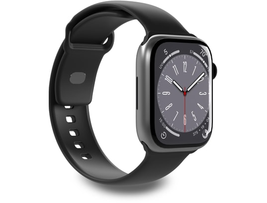 Silicone App Watch Noir-boîtier 42-44-45-49