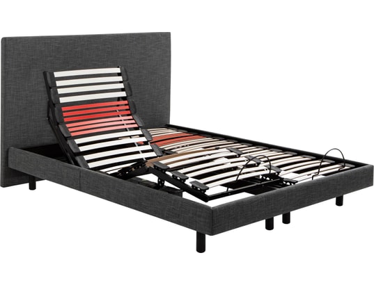 Horizon Relax 1620D + Tête de lit gris fonce