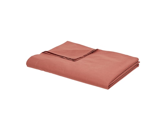 Essential 180x290cm terracotta coton 57F