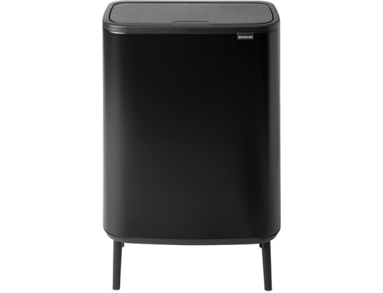 Bo Touch Bin Hi, 2 x 30 L - Matt Black