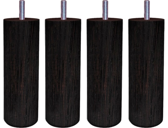 Cylindre H20cm D7cm wengue filetage 8mm