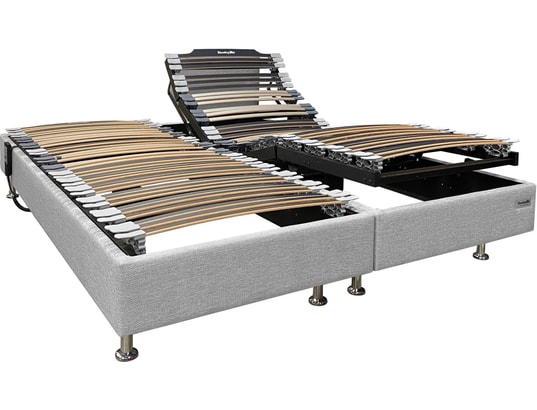 Sérénité 2x80x200cm bellini gris perle