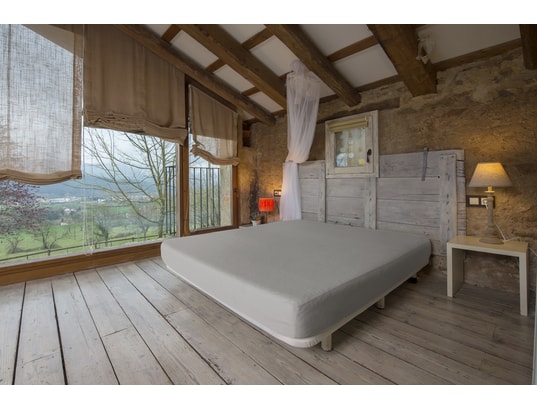 Bsensible 2en1 160x200cm taupe bonnet 13 à 28cm