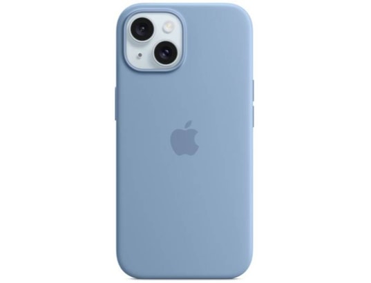 Silicone MagSafe iPhone15 - Bleu clair