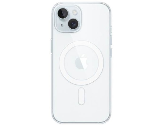 Coque transparente avec MagSafe iPhone 15 Plus