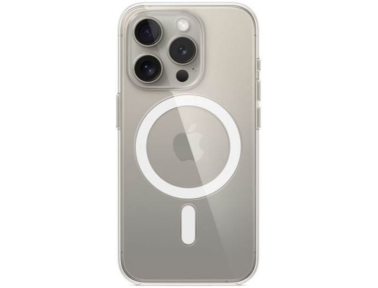 Coque transparente avec MagSafe iPhone 15 Pro