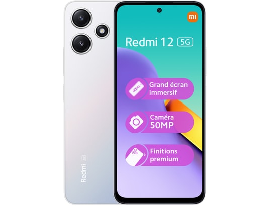 Redmi 12 5G 128 Go Argent