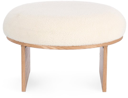 Tabouret Annuska Nat-Blanc