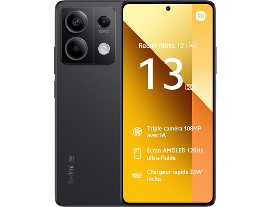 Redmi Note 13 5G 256 Go Noir