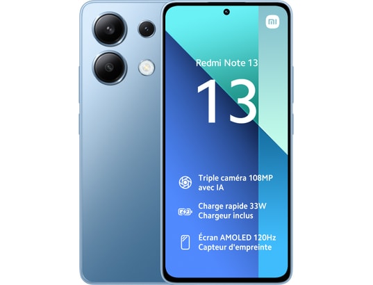 Redmi Note 13 4G 256 Go Bleu