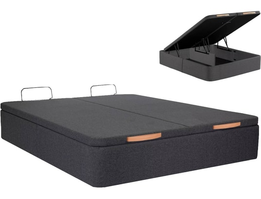 Adrian anthracite 1620D (2 sommiers 80x200)