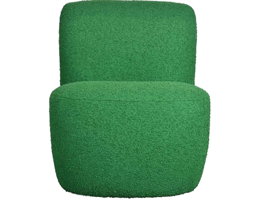 Fauteuil Eve bouclette vert