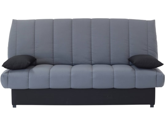 Lilly clic clac 125cm anthracite matelas 20 kg